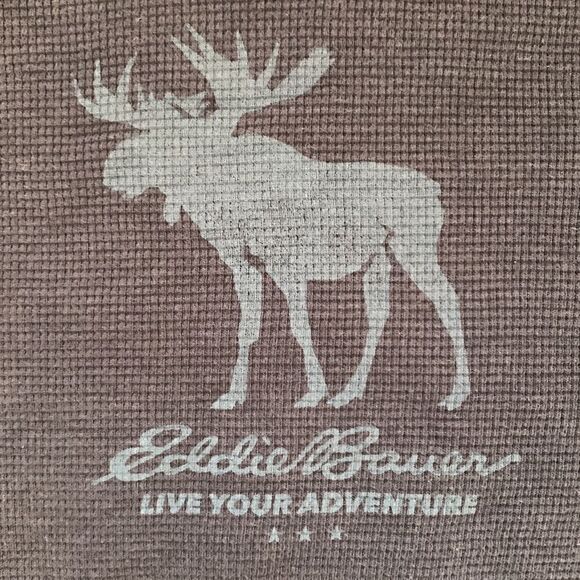 EDDIE BAUER Mens Long Sleeves Blue Sweater. Size L - Picture 2 of 8